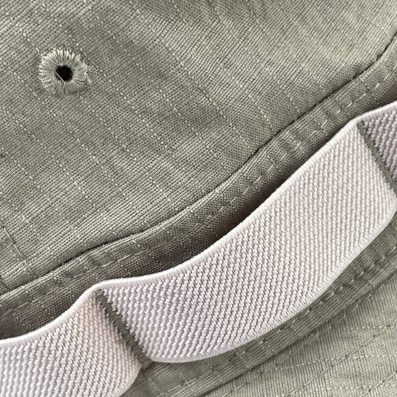 Nike Dri-Fit Apex Bucket Hat Adult M/L Beige Chin Strap Waterproof Golf Hike - Picture 5 of 8